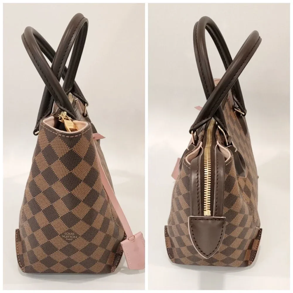 Louis Vuitton Caissa PM Damier Ebene Canvas Tote | Like New Condition